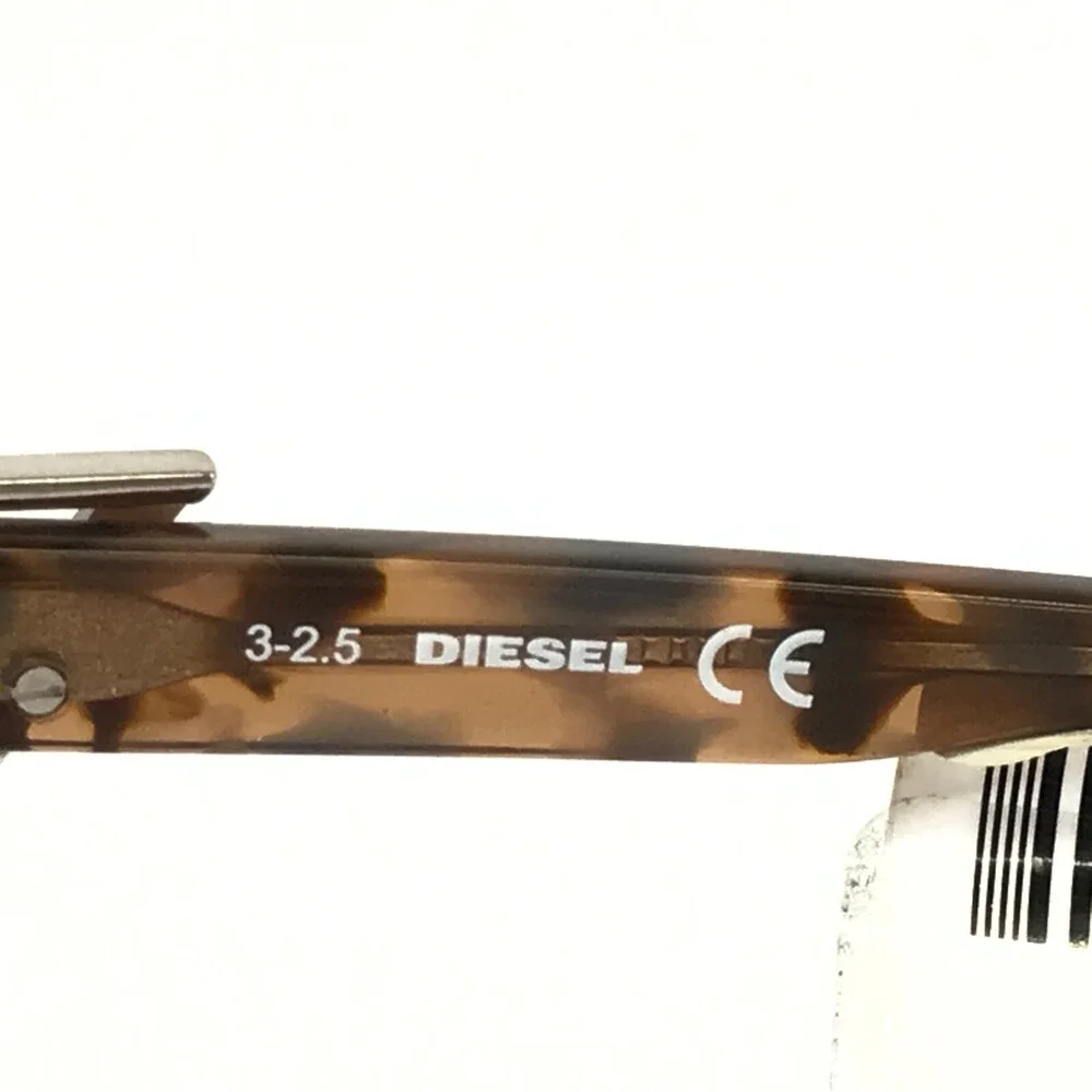 Diesel Eyeglasses Frames DL5112 Col.055 Brown Light Havana Tortoise 52-16-145